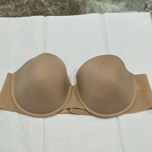 Spanx strapless underwire bra 38c